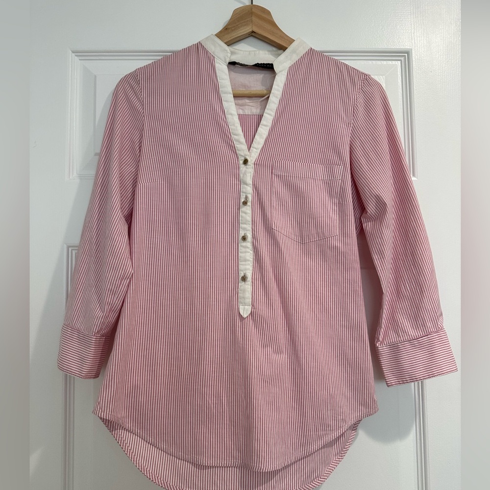 Zara 3/4 sleeve top